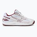 Scarpe da pallavolo da donna Mizuno Cyclone Speed 4 bianco/cabermet/mp oro 2