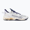 Scarpe da pallamano da uomo Mizuno Wave Mirage 5 bianco/bribbon/mp oro 2