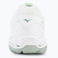 Scarpe da pallamano da donna Mizuno Wave Phantom 3 bianco/glacial ridge/patinagreen 6