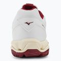 Scarpe da pallamano da donna Mizuno Wave Phantom 3 bianco/cabernet/mp oro 6