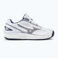 Mizuno Stealth Star 2 Jr scarpe da pallamano per bambini bianco/blueribbon/mpgold 2