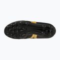 Scarpe da calcio per bambini Mizuno Morelia II Club Jr AG nero/oro/ombra scura 5