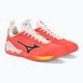 Scarpe da pallavolo da uomo Mizuno Wave Luminous 2 neon flame/nero/bolt2 neon 5