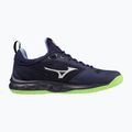 Scarpe da pallavolo da uomo Mizuno Wave Luminous 2 blu sera/verde tech/lolite 3