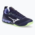 Scarpe da pallavolo da uomo Mizuno Wave Luminous 2 blu sera/verde tech/lolite