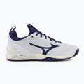 Scarpe da pallavolo da uomo Mizuno Wave Luminous 2 bianco/nastro blu/oro 2