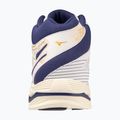 Scarpe da pallavolo da uomo Mizuno Wave Voltage Mid bianco/nastro blu/mp oro 8