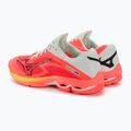 Scarpe da pallavolo da uomo Mizuno Wave Lightning Z7 neon flame/nero/bolt2 neon 4