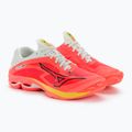 Scarpe da pallavolo da uomo Mizuno Wave Lightning Z7 neon flame/nero/bolt2 neon 5