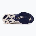 Scarpe da pallavolo da uomo Mizuno Wave Lightning Z7 bianco/nastro blu/mp oro 6