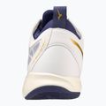 Scarpe da pallavolo Mizuno Wave Dimension Mid bianco/nastro blu/oro mp 11