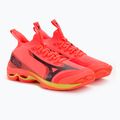 Scarpe da pallavolo da uomo Mizuno Wave Lightning Neo2 neon flame/nero/bolt2 5