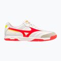 Mizuno Morelia Sala Classic IN bianco/flery coral2/bolt2 scarpe da calcio da uomo 7