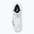 Scarpe da pallavolo da donna Mizuno Wave Voltage Mid bianco/glacial ridge/patina green 5