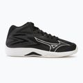 Scarpe da pallavolo Mizuno Thunder Blade Z Mid nero/argento 2