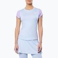 Maglietta da tennis da donna Mizuno Charge Printed Tee blu alogeno