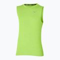 Maglia da corsa Mizuno Impulse Core lime da uomo