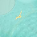 Canotta running donna Mizuno Aero Tank blu turchese 3