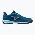 Scarpe da tennis da uomo Mizuno Wave Exceed Light 2 AC blu marocchino / bianco / bluejay 9