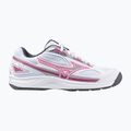 Scarpe da tennis da donna Mizuno Break Shot 4 AC bianco / rosa tetra / turbolenza 8