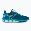 Scarpe da tennis da uomo Mizuno Wave Enforce Tour CC blu marocchino/bianco/bluejay 2