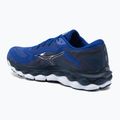 Scarpe da corsa da uomo Mizuno Wave Sky 7 naviga nel web/argento/azzurro 3