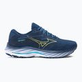 Scarpe da corsa da uomo Mizuno Wave Rider 27 navy peony/verde brillante/swim cap 2