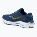 Scarpe da corsa da uomo Mizuno Wave Rider 27 navy peony/verde brillante/swim cap 3