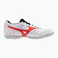 Scarpe da calcio per bambini Mizuno MRL Sala Club TF Jr bianco/rosso radiante 9