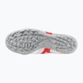 Scarpe da calcio per bambini Mizuno MRL Sala Club TF Jr bianco/rosso radiante 12
