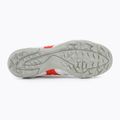 Scarpe da calcio per bambini Mizuno MRL Sala Club TF Jr bianco/rosso radiante 4