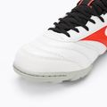 Scarpe da calcio per bambini Mizuno MRL Sala Club TF Jr bianco/rosso radiante 7