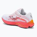 Scarpe da corsa da donna Mizuno Wave Rider 27 bianco/nero/dubarry 4