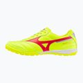 Scarpe da calcio Mizuno Morelia Sala Elite TF giallo sicurezza/fuoco corallo 2/galaxy argento uomo 3