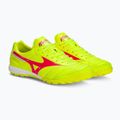 Scarpe da calcio Mizuno Morelia Sala Elite TF giallo sicurezza/fuoco corallo 2/galaxy argento uomo 5