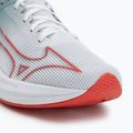 Scarpe da corsa da donna Mizuno Wave Rebellion Sonic 2 fiume bianco/cayenne/nebbia grigia 7