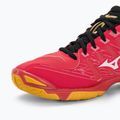 Scarpe da pallavolo da uomo Mizuno Wave Voltage rosso radioso/bianco/carota 7