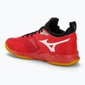 Scarpe da pallavolo da uomo Mizuno Wave Dimension rosso radioso/bianco/carota 3