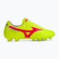 Scarpe da calcio Mizuno Morelia II Pro MD giallo sicurezza/fuoco corallo 2/galaxy argento uomo 2