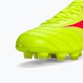 Scarpe da calcio Mizuno Morelia II Pro MD giallo sicurezza/fuoco corallo 2/galaxy argento uomo 8