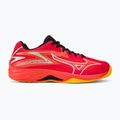 Scarpe da pallavolo da uomo Mizuno Thunder Blade Z rosso radioso/bianco/carota 2