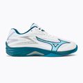 Scarpe da pallavolo da uomo Mizuno Thunder Blade Z bianco/blu marina/argento 2