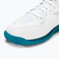 Scarpe da pallavolo da uomo Mizuno Thunder Blade Z Mid bianco/blu marina/argento 7