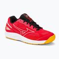 Scarpe da pallavolo da uomo Mizuno Cyclone Speed 4 rosso radioso/bianco/carota