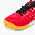 Scarpe da pallavolo da uomo Mizuno Cyclone Speed 4 rosso radioso/bianco/carota 7