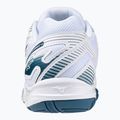 Scarpe da pallavolo da uomo Mizuno Cyclone Speed 4 bianco/blu marina/argento 10