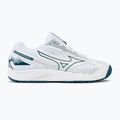 Scarpe da pallavolo da uomo Mizuno Cyclone Speed 4 bianco/blu marina/argento 2