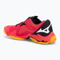 Mizuno Wave Lightning Z8 scarpe da pallavolo rosso radioso/bianco/arancio 3