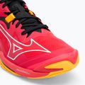 Mizuno Wave Lightning Z8 scarpe da pallavolo rosso radioso/bianco/arancio 7