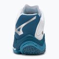 Scarpe da pallavolo da uomo Mizuno Wave Lightning Z8 bianco/blu marina/argento 6